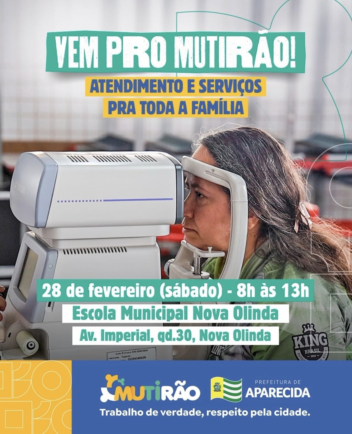 VEM PRO MUTIRÃO!