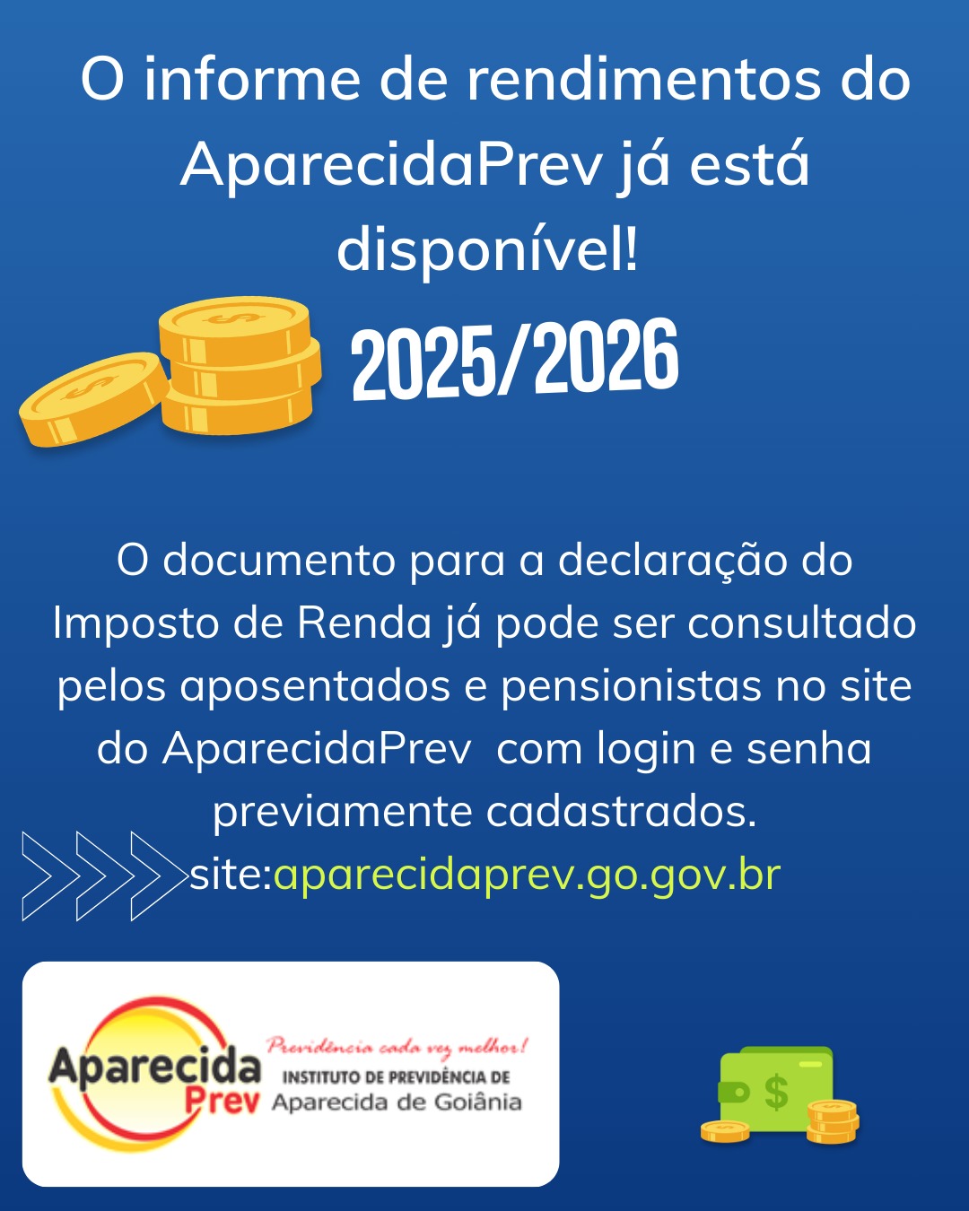 Informe de Rendimentos 2025/2026